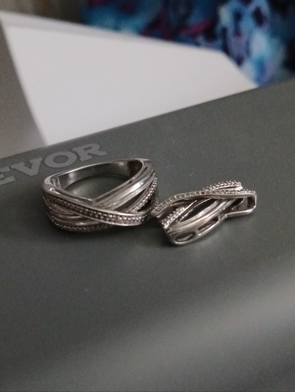 Sterling Ring And Pendant